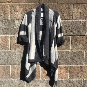 Abercrombie “Alpaca” Striped Cardigan Sweater